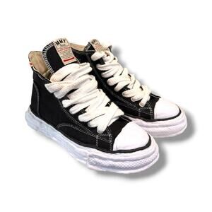 Maison Mihara Yasuhiro MMY Peterson 23 Canvas HighTop Sneakers ‘Black’ | 41(8US)